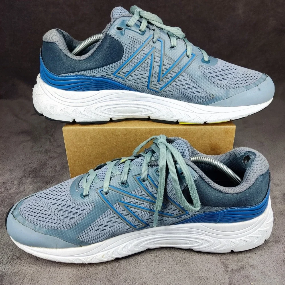 New Balance 840 Men's Running Shoes Gray Blue Size 11‎